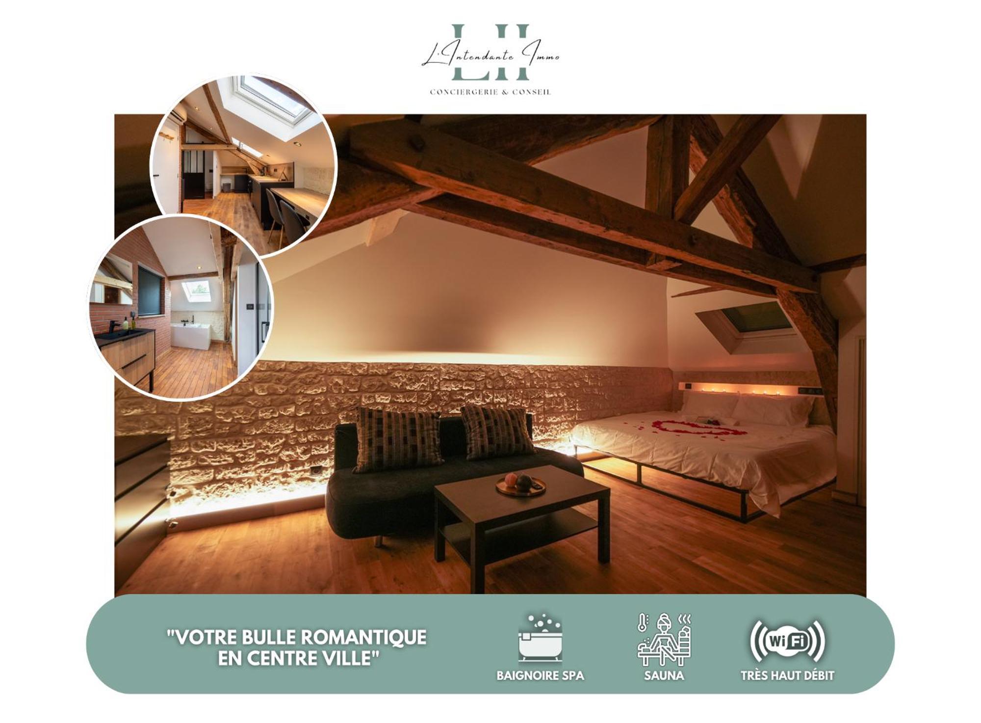 Evasion Chic, Spa Et Sauna Sous Les Toits Nancy Exterior foto